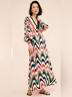 farm rio amazonian ombre maxi dress FARM Rio | Dresses | Farm Rio Amazonian Ombre Maxi Dress